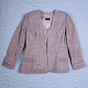 Karen Lawrence By Matthew Crinkle Evening Blazer